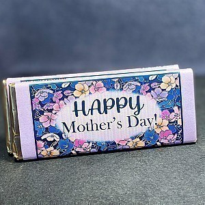 Dark Chocolate Floral Mother's Day Bar