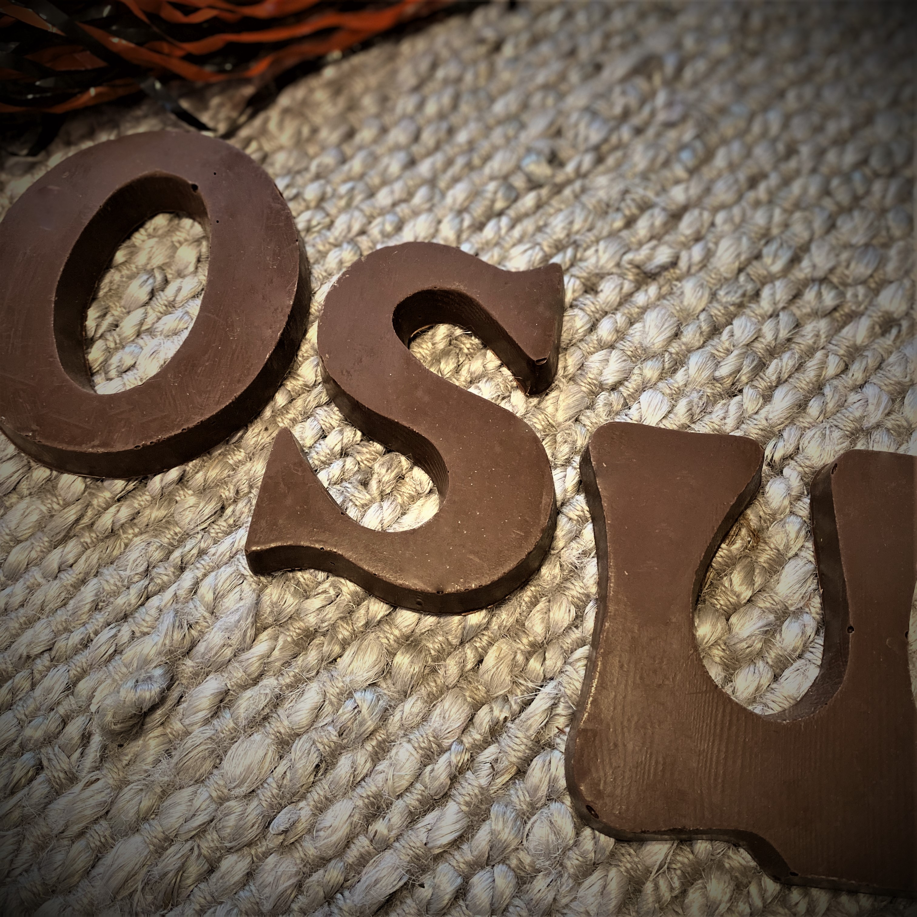 Milk Chocolate OSU Letters