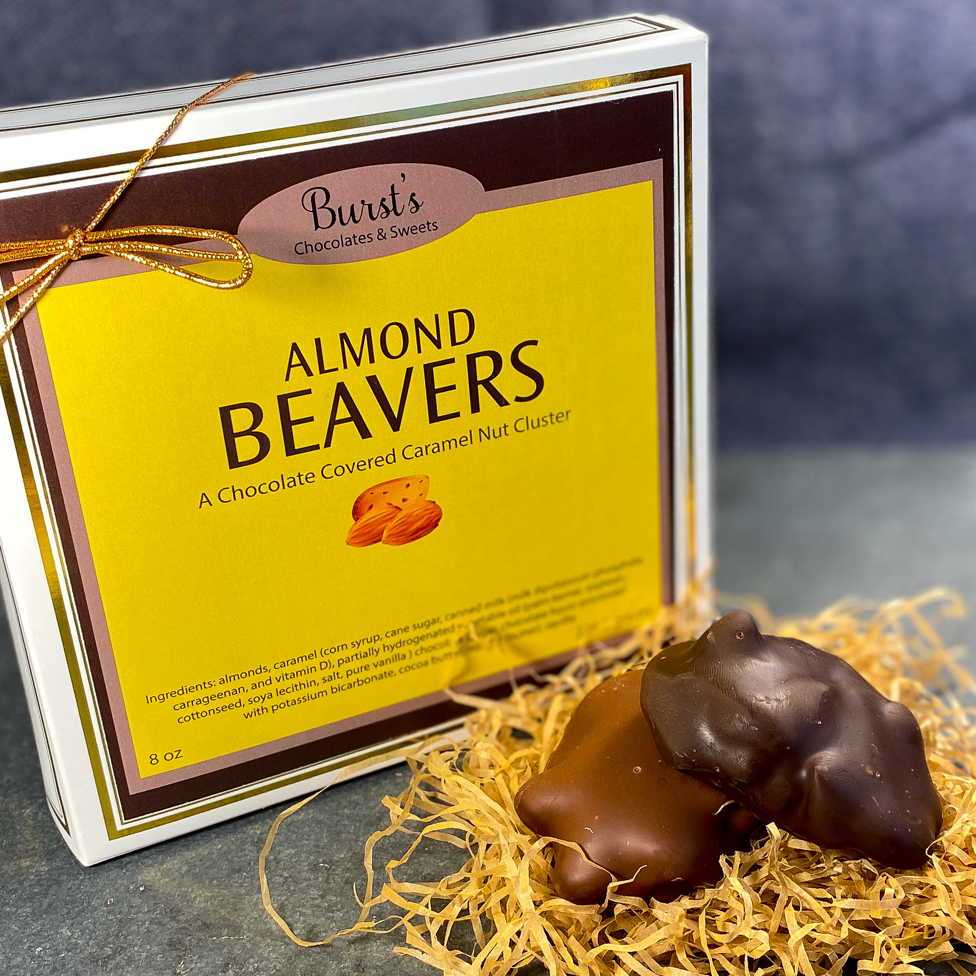 Best Chocolate Almond Caramel Clusters