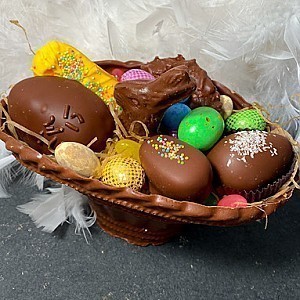 Milk Chocolate Easter Basket