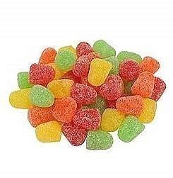 Assorted Sour Gummy Buttons