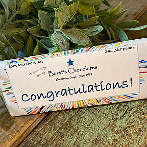 Milk Chocolate Congratulations Bar