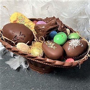 Dark Chocolate Easter Basket