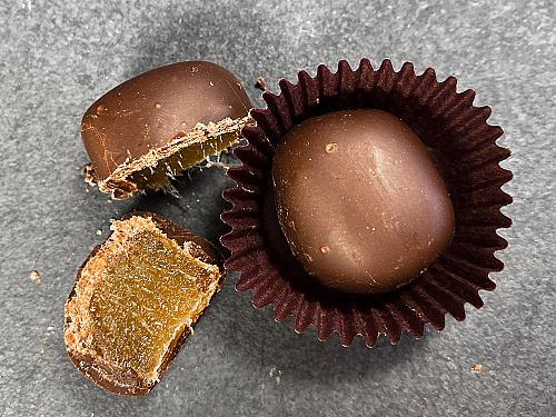 Handmade Dark Chocolate-Covered Ginger